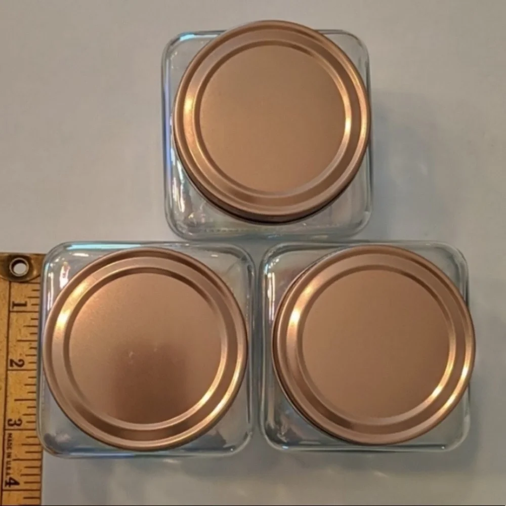 Iridescent 3 jars new storage